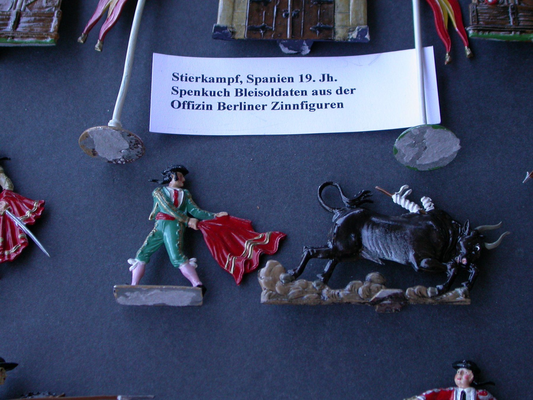 Statuette: Zinnfiguren: Stierkampf Corrida de Toros – Usato da Zürich venduto da Marcel6887 4