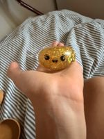 Mini golden glitter Dumpling
