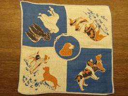 Taschentuch Motiv Hunde