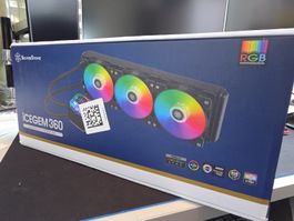SilverStone iCEGEM 360 ARGB AIO Wasserkühlung – 360 mm – Neu