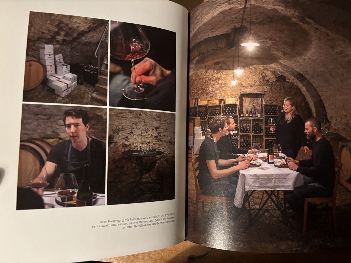 Bücher: Zu Tisch bei den Schweizer Winzern - Kochbuch – Gebraucht aus Zürich von WWehrle 4