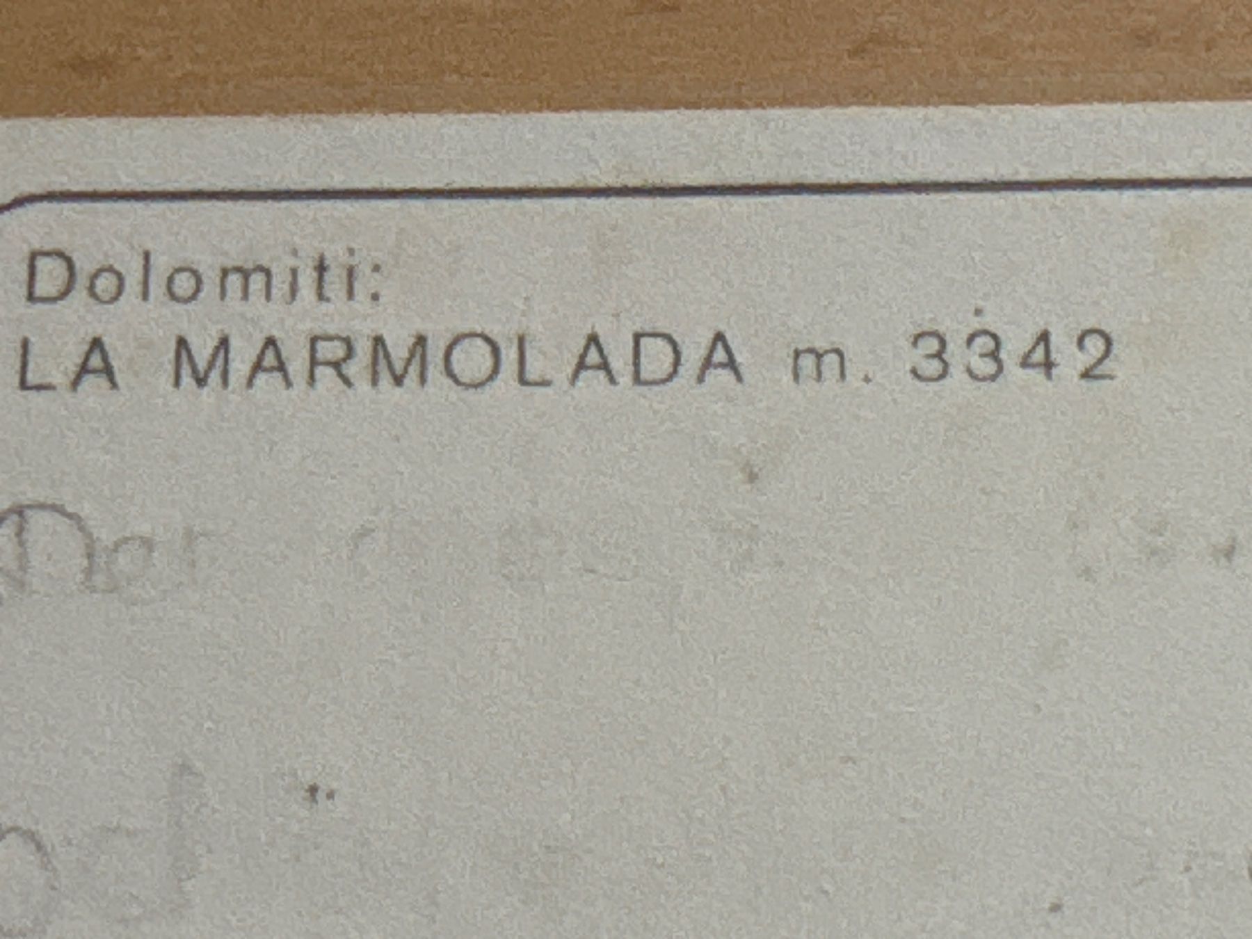 Cartes postales: Ansichtskarte Dolomiten La Marmolada gebraucht – D'occasion à Ibach par lisch3 2