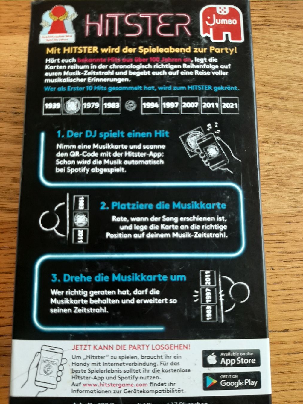 Jumbo Spiele: Hitster – Gebraucht aus Vaduz von Saphira015 1
