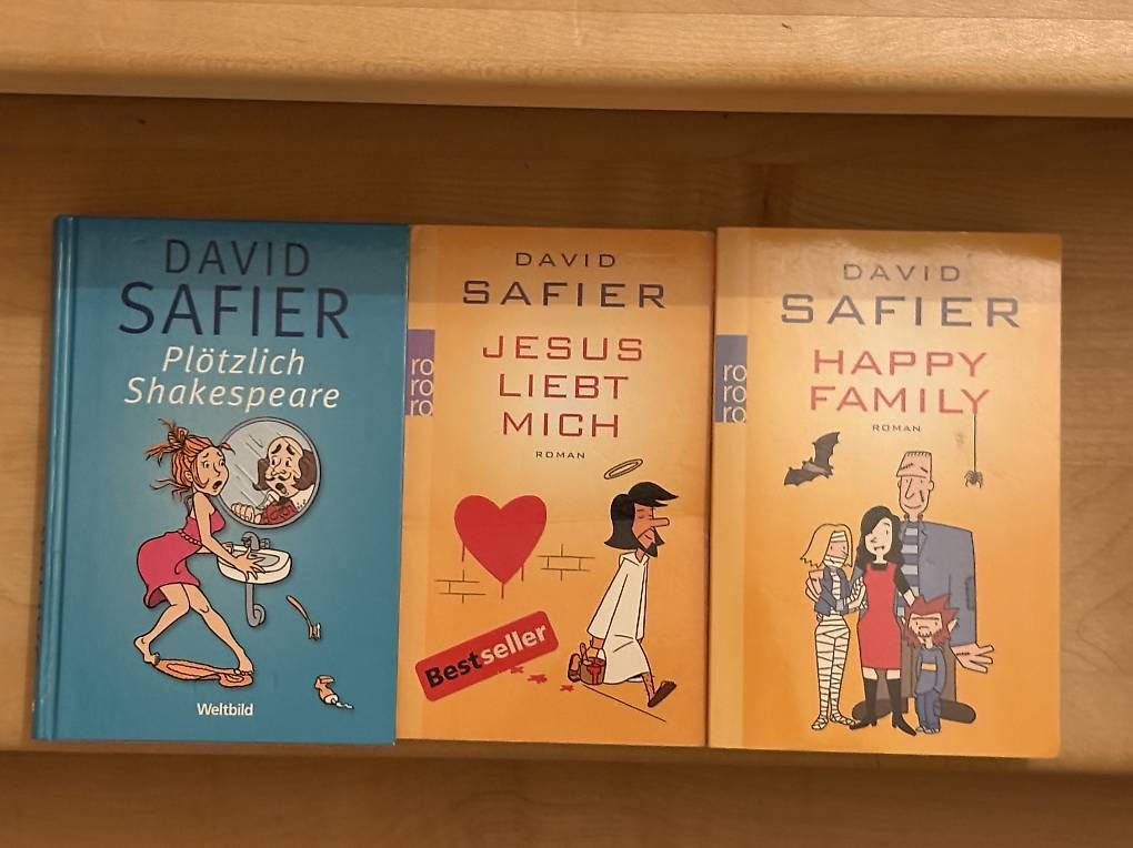 Libri: 3 Bücher von David Safier – Usato da Müllheim Dorf venduto da Schja