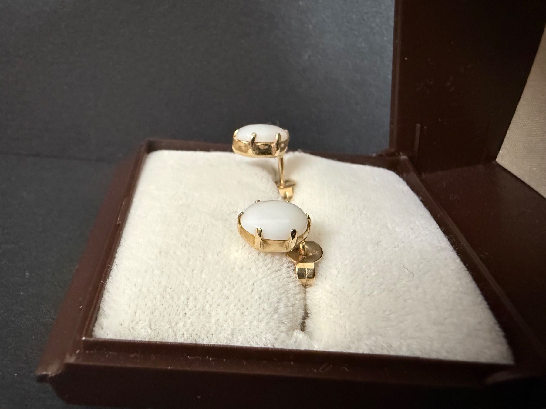 Orecchini pendenti & Orecchini a lobo: Gold Ohrstecker mit Opal 585, 14K – Usato da Spiegel b. Bern venduto da Rogger72 3