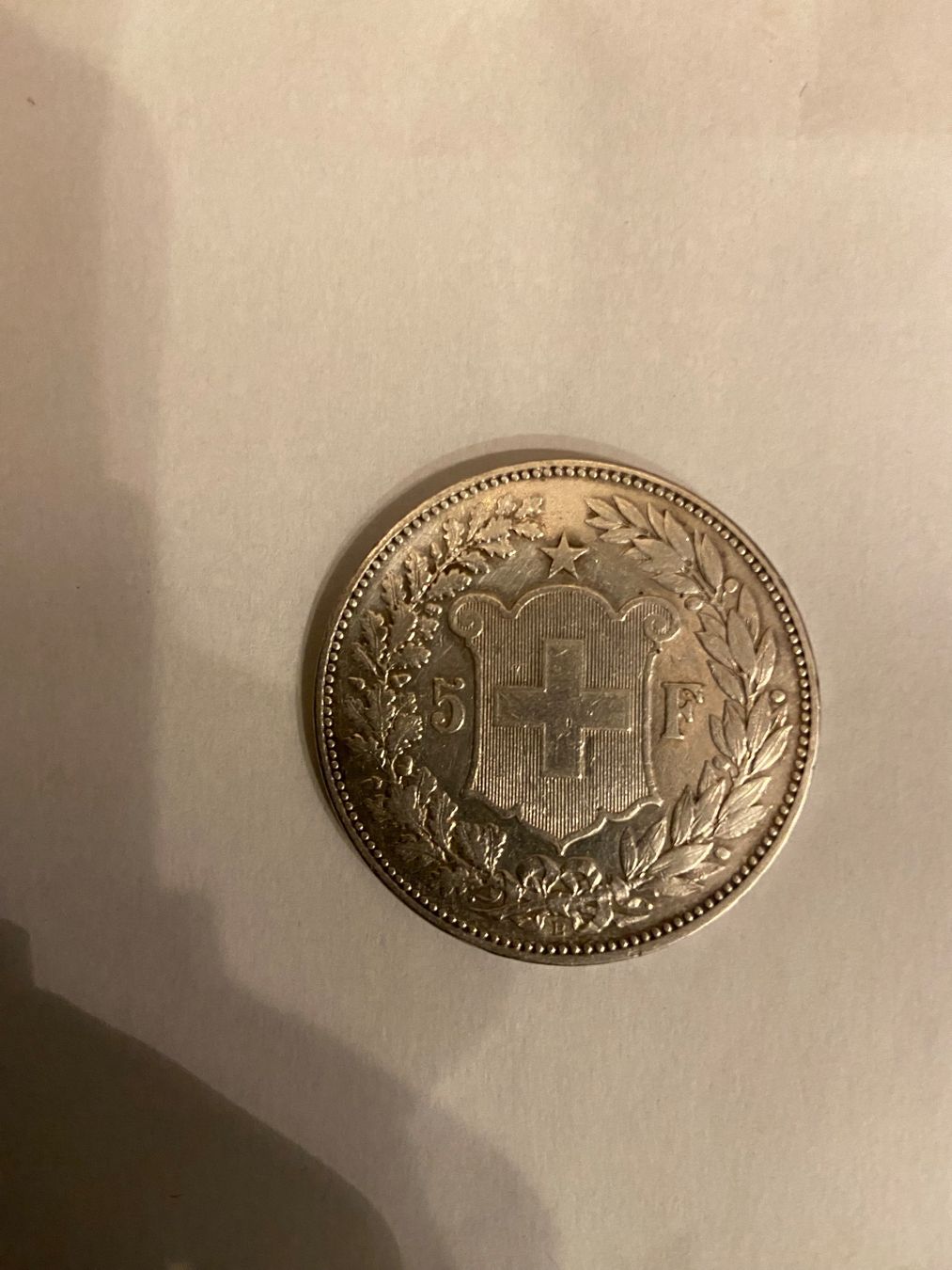 Tutti le monete: 5 Franken Münze 1907 SS – Nuovo (secondo la descrizione) da Zürich venduto da ragusa45