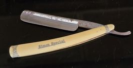 Rasiermesser A. Simon Bern Silver Steel gebrauchter Zustand