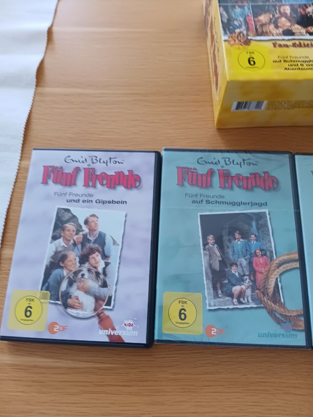 Tutti i DVDs: 4 DVDs Fünf Freunde Abenteuer Box Set – Nuovo (secondo la descrizione) da Stansstad venduto da leoni66 2