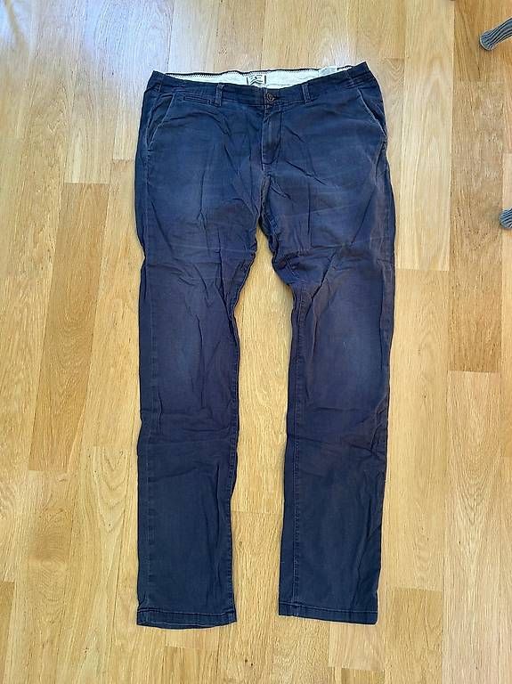 Jack & Jones Hosen: Chinohose Jack& Jones blau – Gebraucht aus Muttenz von anj_2qy5