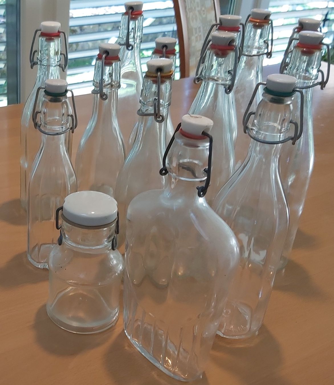 Bicchieri, Caraffe & Bottiglie: Bügelflaschen-Set – Usato da Wädenswil venduto da Mundm40 1