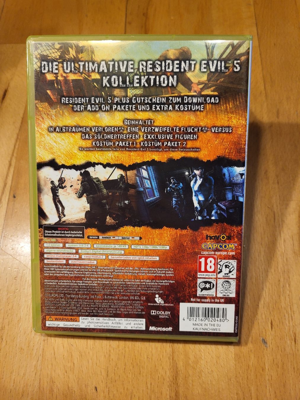 Giochi: Resident Evil 5 Gold Edition - Xbox 360 – Usato da Ettiswil venduto da beekeper13 1