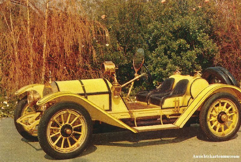 Cartoline postali: Mercer Raceaabout Oldtimer Inseratk 1967 – Usato da Emmenbrücke venduto da teestube