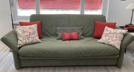 Schönes Ligne Roset Sofa/Schlafsofa, hellgrün, Top Zustand!