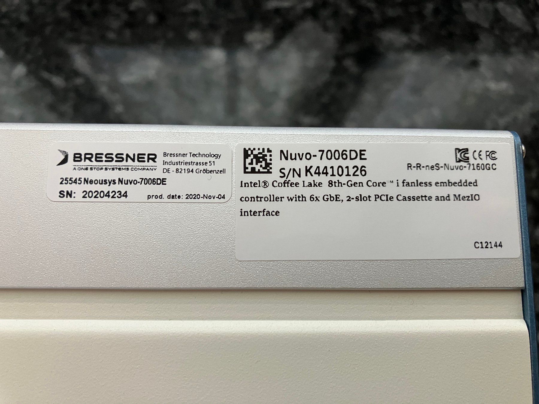 PCs: Nuvo Industrie PC – Gebraucht aus Riedholz von mastercom 5