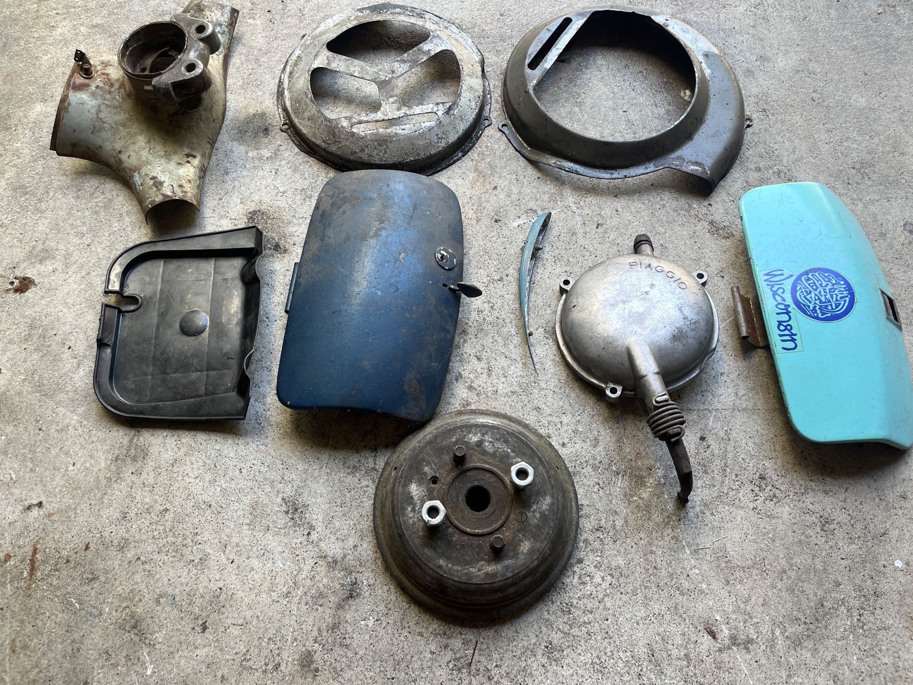 Vespa Alle Rollerersatzteile: Vespa Piaggio Teile – Gebraucht aus Thun von Cpia 2