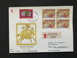 CH  Erstagsbrief Phil Swiss 1969   (M421)