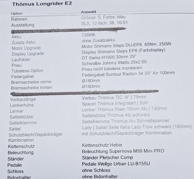 Thömus Biciclette: Thömus Longrider E2 E-Bike – Usato da Affoltern BE venduto da _Kaeser_ 7