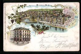 Litho Zürich, Waren-Grosslager, Uferpar