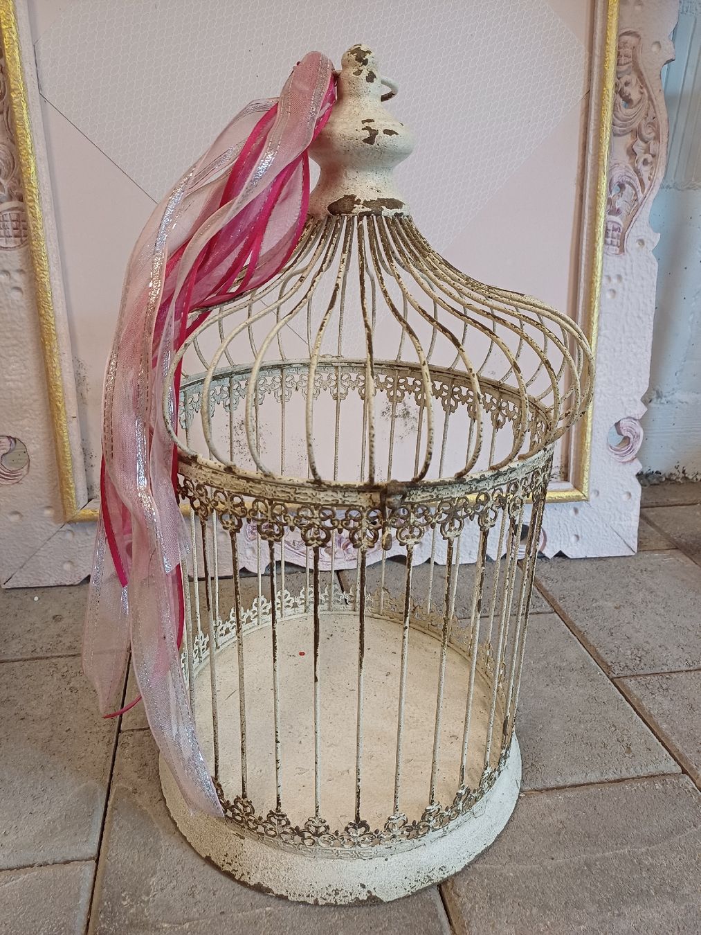 Shabby Chic Vogelkäfig - Österreich