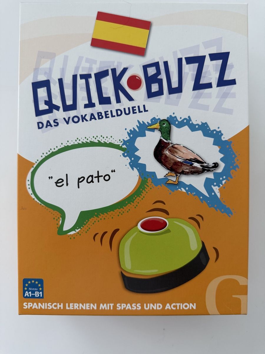 Giochi: Quick Buzz Spanisch Vokabelspiel A1-B1 - Das Vokabelduell – Nuovo (secondo la descrizione) da Jona venduto da dar_k2v9