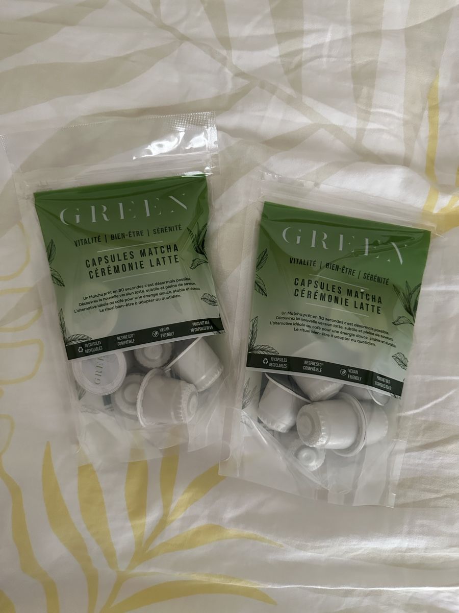 Cibi & Specialità: Matcha Capsules Green Matcha 19caps – Nuovo (secondo la descrizione) da Gordola venduto da EleSecondHand-TCG