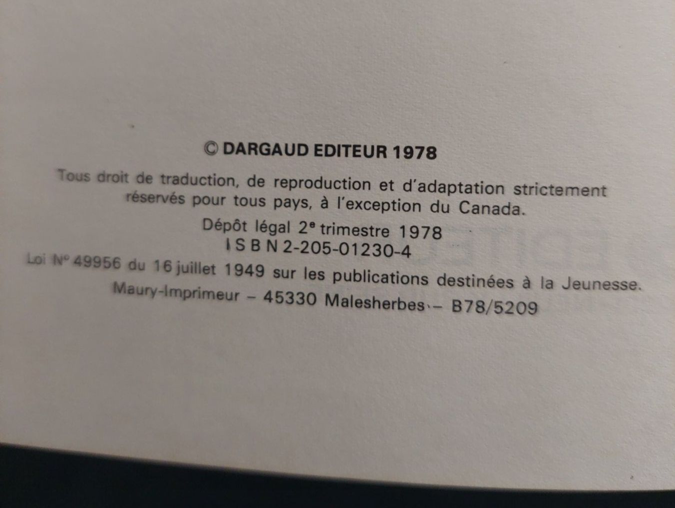 Fumetti: Philemon T.0 Avant La Lettre EO 1978 TBE – Usato da Genève venduto da Blu_BD 3