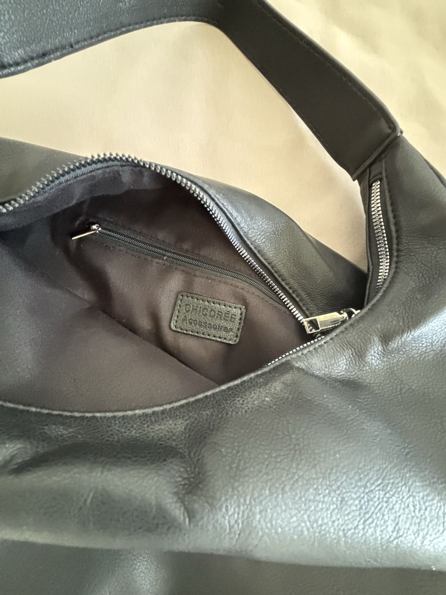 Borse: Schwarze Kunstleder Chicorée Tasche – Nuovo (secondo la descrizione) da Zürich venduto da moonchild02 2