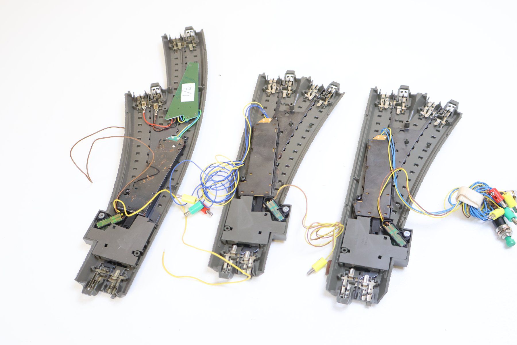 Märklin Modellini di ferrovie: Märklin 3 x Digital/Elektro C-Gleis Weichen H0 – Usato da Winterthur venduto da Monstera 2