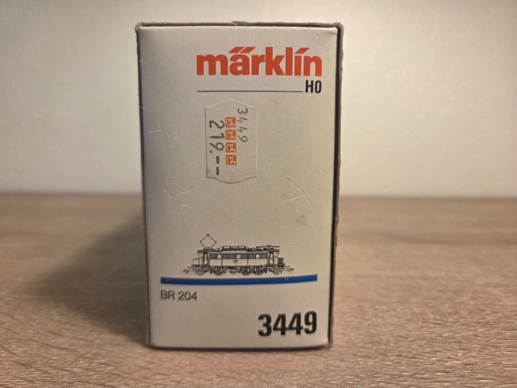 Märklin Modellini di ferrovie: Märklin 3449 E-Lok BR 204 DB H0 – Nuovo e nell'imballaggio originale da St-Aubin-Sauges venduto da Lo_Go 7