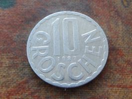 AUTRICHE  10  Groschen  1987