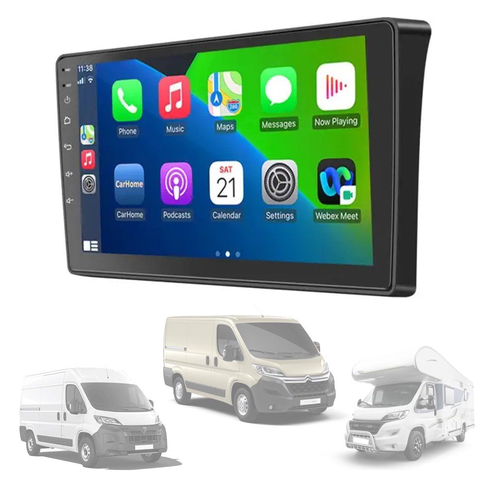 Navigationsgeräte: Fiat Ducato 3 Autoradio Carplay 9 Zoll Android – Neu und originalverpackt aus Chiasso von