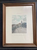 Impression de CH. VUILLERMET "Vieux Lausanne" - St-François
