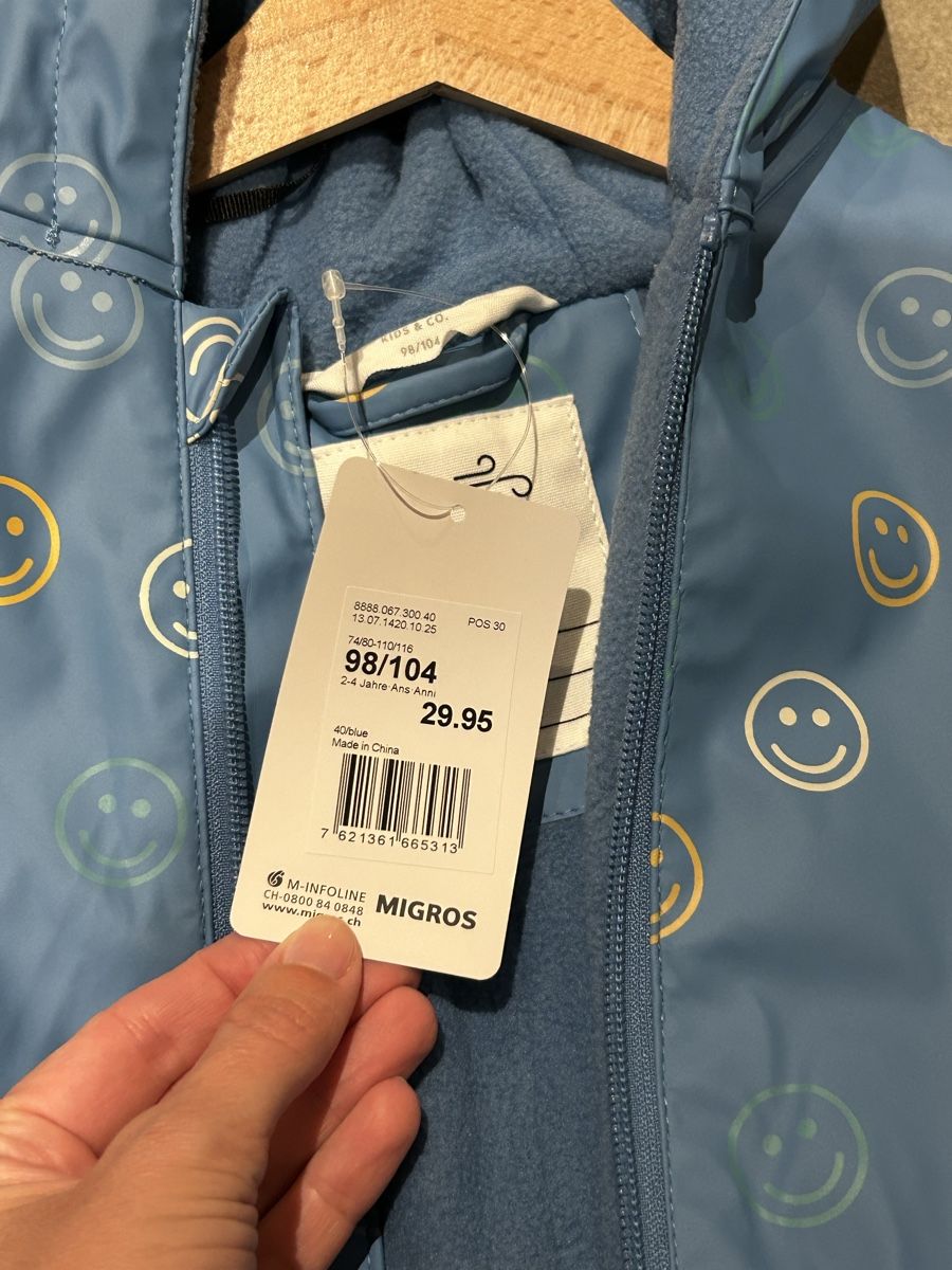 Completi: Regenoverall 98/104 neu – Nuovo e nell'imballaggio originale da Zürich venduto da cos_b629 2