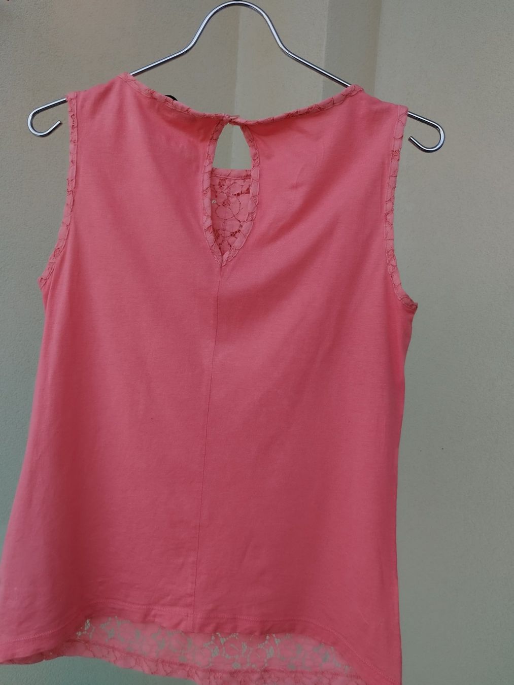 Tops: MAX&Co. Spitzentop Gr. S, lachsfarben, neuwertig – Gebraucht aus Paradiso von byrek 4