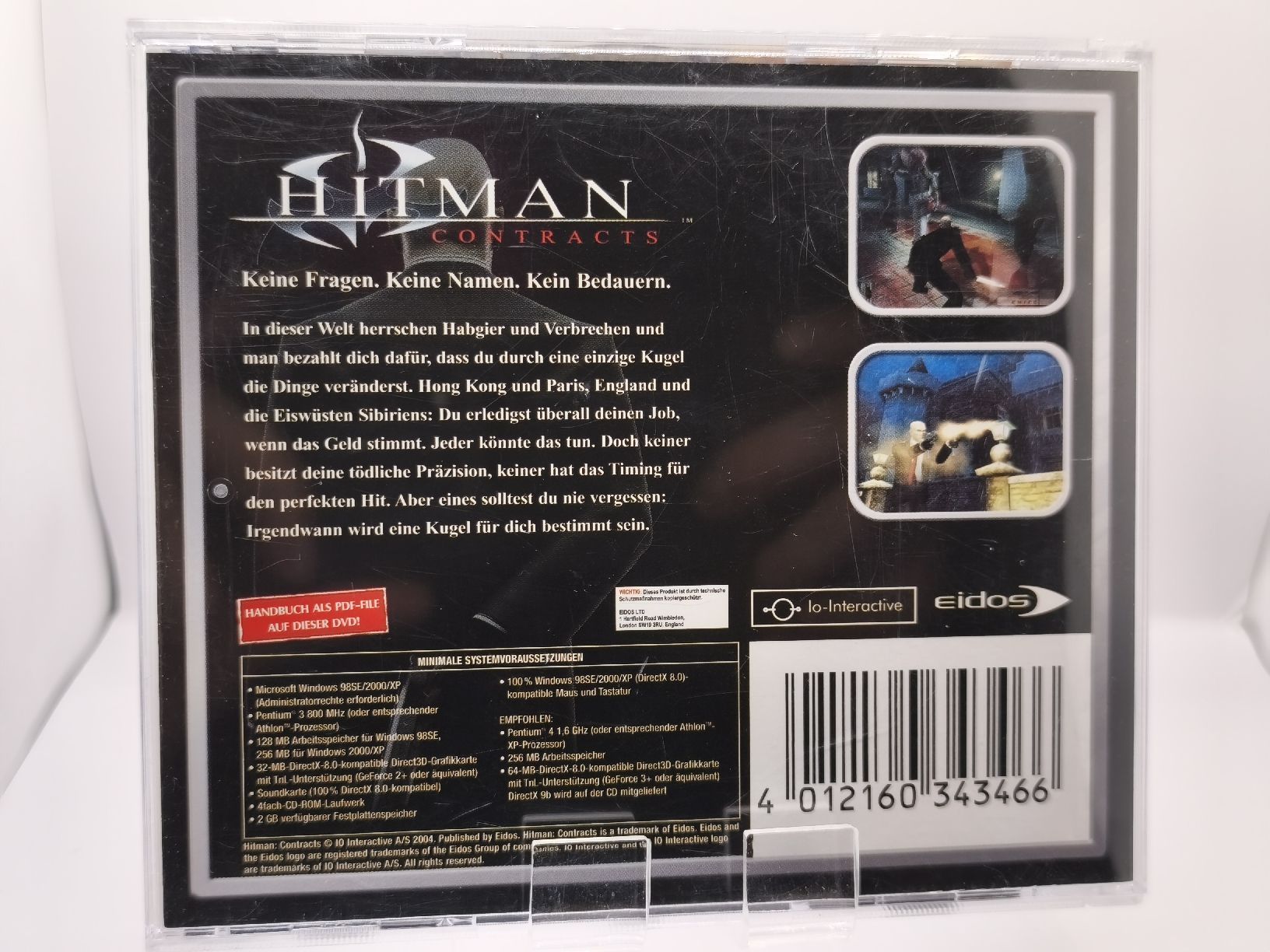 Microsoft Jeux: Jeu PC Hitman Contracts Classic Edition bon état – D'occasion à Conthey par Th3gr4yf0x 1