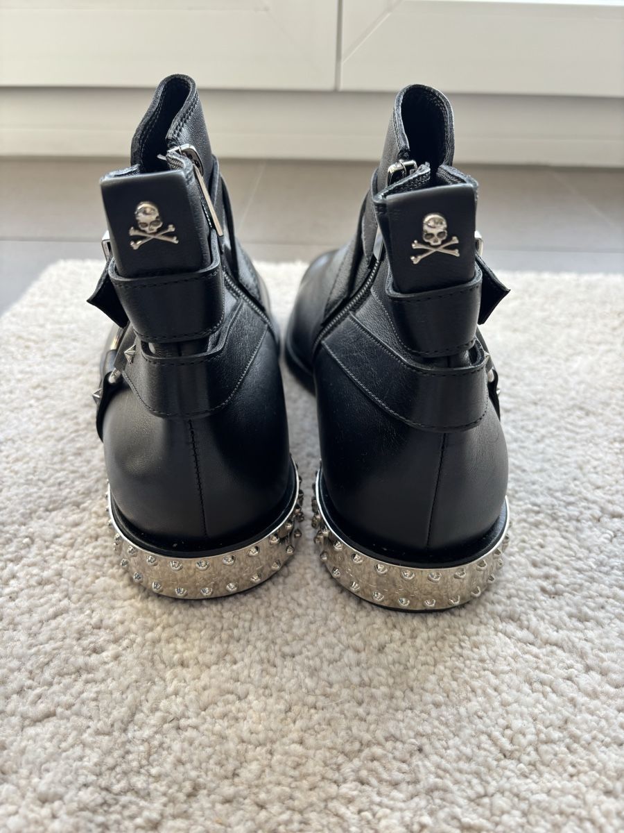 Philipp Plein Scarpe da uomo: Philipp Plein Boots Low Flat Stars – Usato da Zürich venduto da PF2484 3