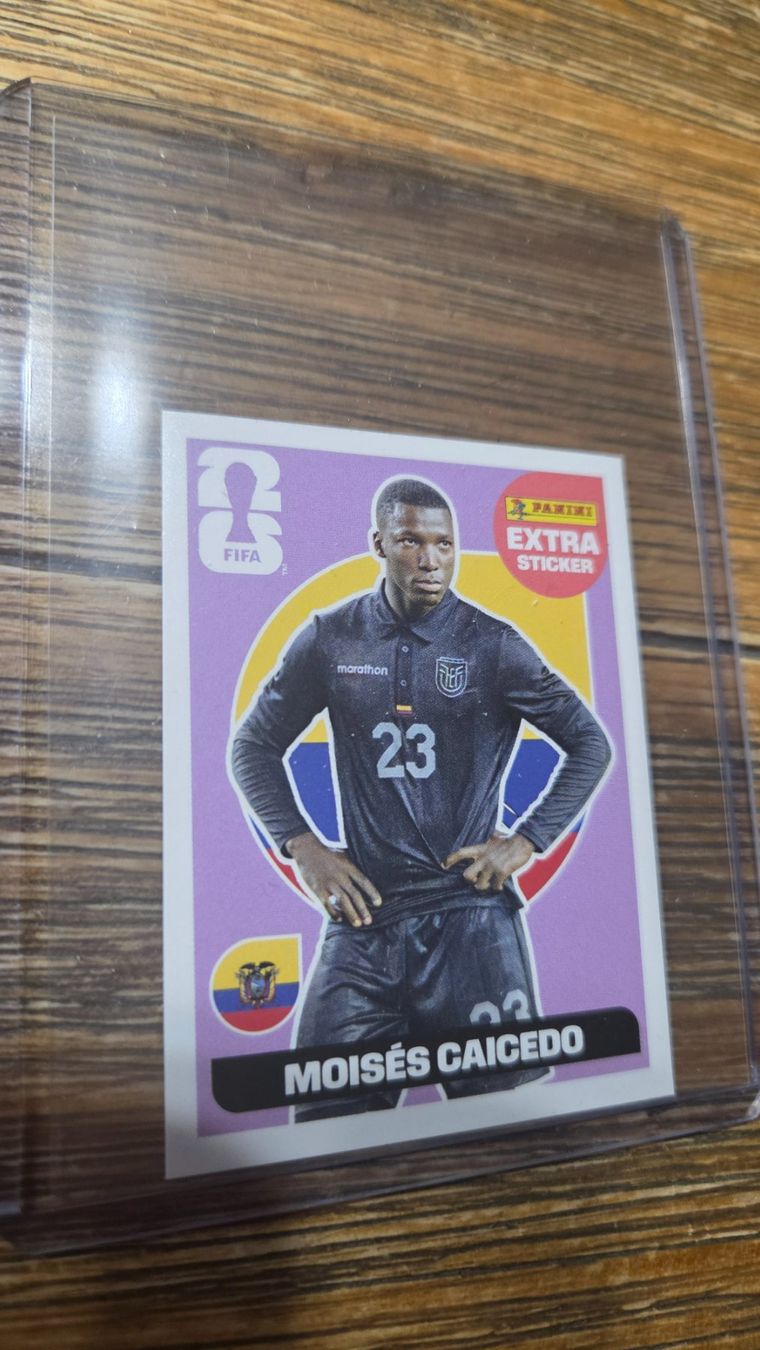 Panini Sammelbilder & Trading cards: Panini CAICEDO Extra Sticker Lila PERFEKT ab 1.- – Neu und originalverpackt aus Erlinsbach von realcollector