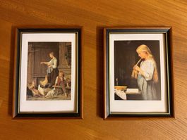 Bilder Foto Rahmen 2 Stk Holz