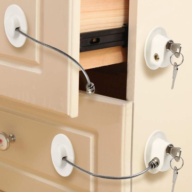 FUTUREORYY Kühlschrankschloss - Sicherheit Für Gewerbekühlschränke