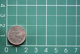 währung francaise 1/2 franc 1969