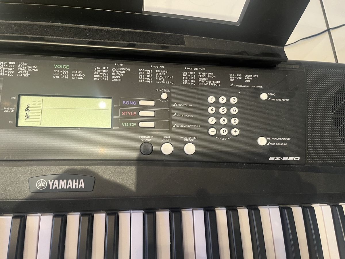Yamaha Strumenti musicali: Keyboard Yamaha EZ220 – Usato da Läufelfingen venduto da Columbus06 1