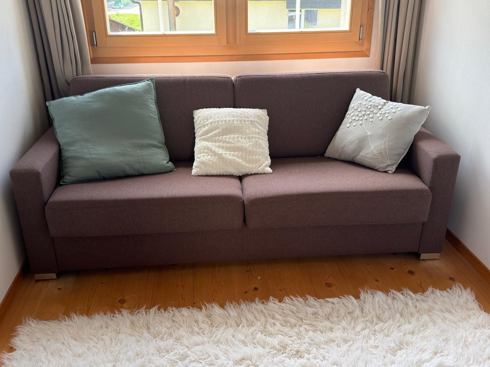 Sofas: Bettsofa inkl. Hocker – D'occasion à Stäfa par baloo88