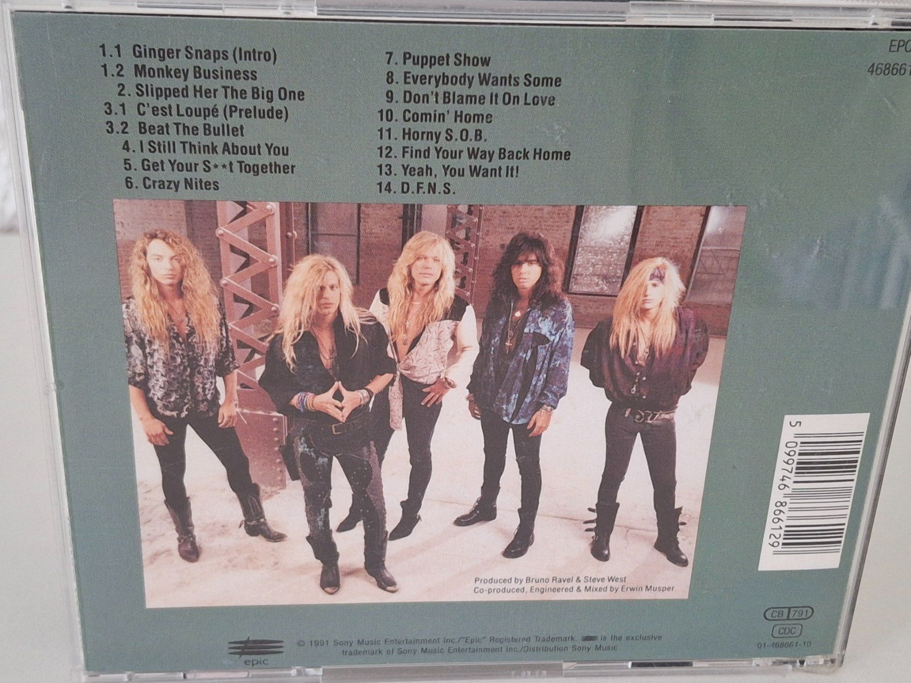 CD: CD Danger Danger - Screw It!  - Hard Rock  seltene CD – Usato da Aarberg venduto da Jackup1 1