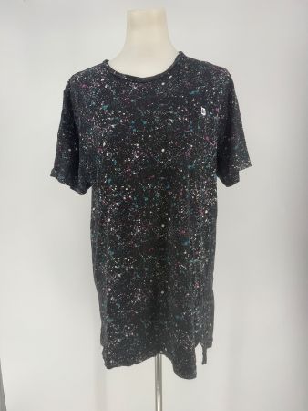 Puma Long Shirt Gr. L mit Splatter-Muster