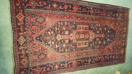 Orientteppich handgeknüpft, echt Wolle, 125x229