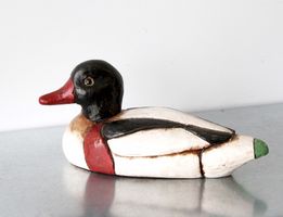 Thun Keramikfigur "Ente" 30cm - Kunstkeramik / Studiokeramik