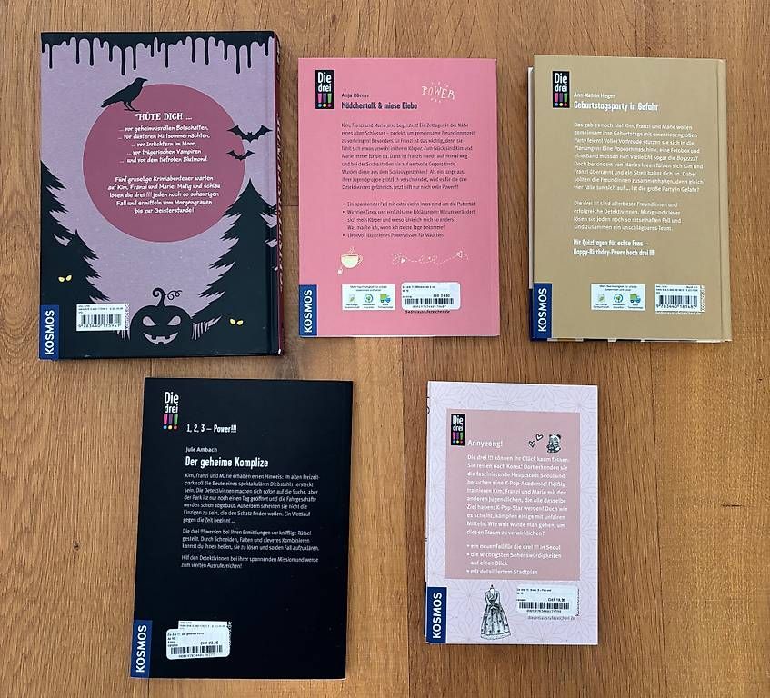 Libri: Bücherset Die drei !!! – Usato da Stetten SH venduto da Nicole_5 1