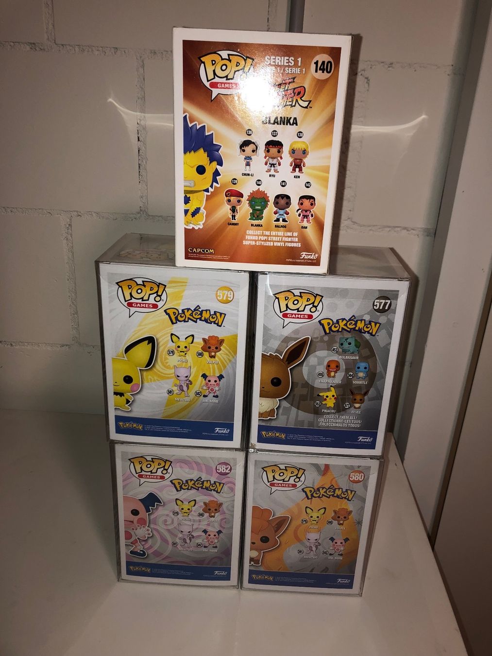 Funko Figuren: Funko Pop Pokemon & Street Fighter – Neu und originalverpackt aus Dürrenäsch von JFAS 1