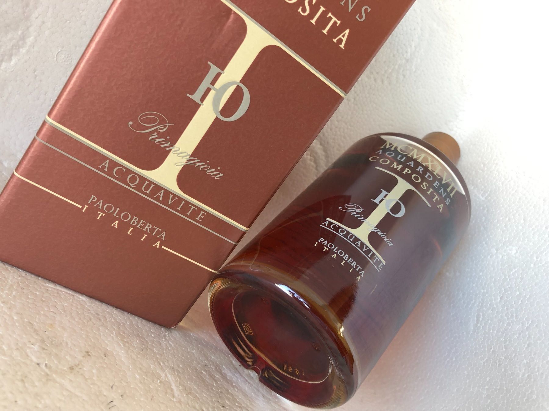 Berta Bevande alcoliche: Grappa Berta Acquavite Composita P. Berta 44% – Nuovo e nell'imballaggio originale da Wöschnau venduto da Vinsale 7