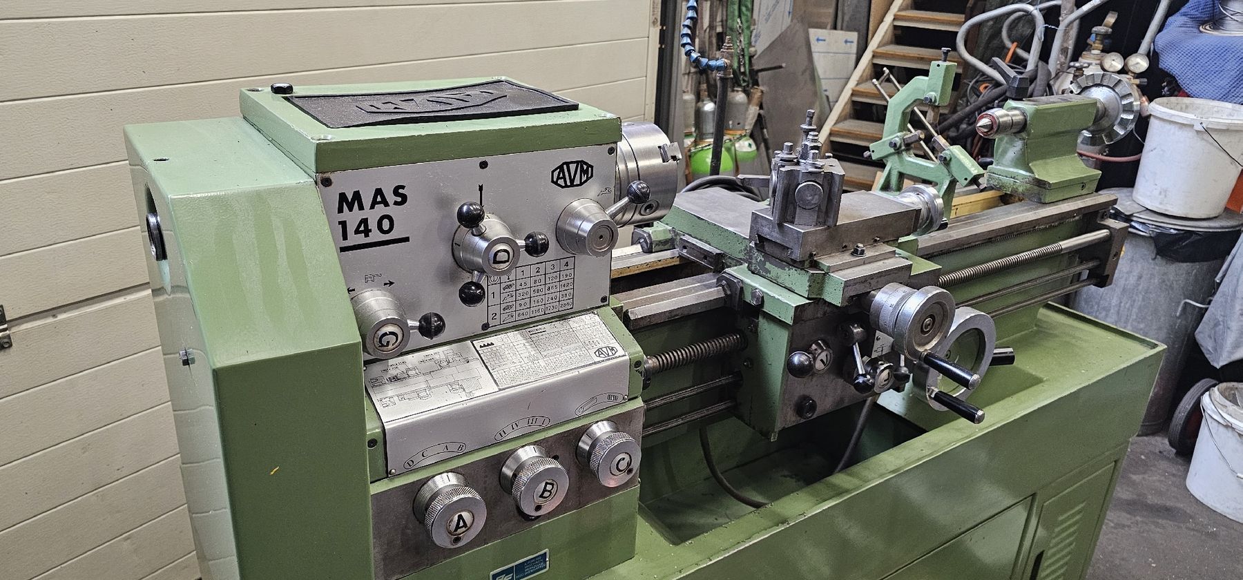 Emco Alle Maschinen: Drehbank Marke AVM MAS 140 – Gebraucht aus Emmenbrücke von inf_l8yf 2
